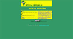 Desktop Screenshot of brasilsoberano.com.br